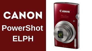 New CANON PowerShot ELPH 180 Digital Camera with Smart AUTO Mode [upl. by Nima936]