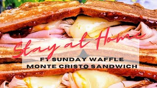 Monte Cristo Waffle Sandwich Recipe [upl. by Anha]