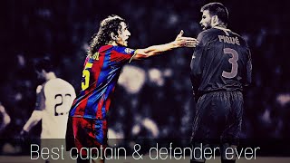 Carles Puyol  Respect moments amp defending skills [upl. by Debbee]