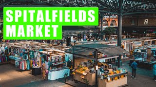 Spitalfields Market Walking Tour  Londons Best Food Markets 2021 [upl. by Noevart]