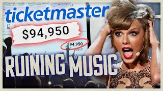 How Ticketmaster Is Destroying Live Music [upl. by Aitnwahs]