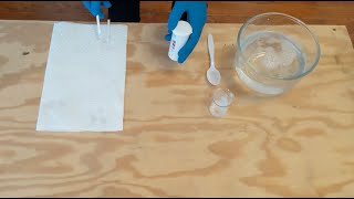 How to Use Free ChlorineBleach Test Strips 01000 ppm [upl. by Siuqram]