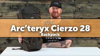 Arcteryx Cierzo 28 Backpack [upl. by Hidie]