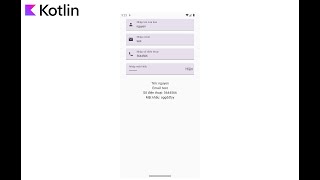 Kotlin Jetpack Compose TextField [upl. by Eilak591]