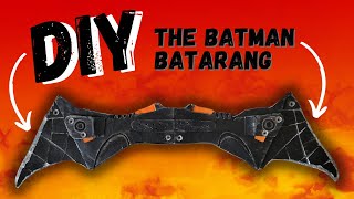 The Batman Batarang  Cardboard DIY [upl. by Atwahs]