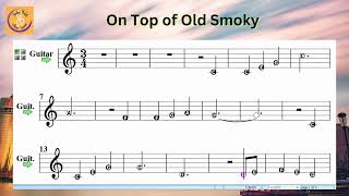 On Top of Old Smoky  Violin Lesson  Sheet Music [upl. by Olodort]