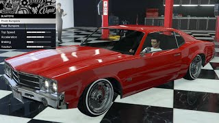 GTA 5  Past DLC Vehicle Customization  Declasse Sabre Turbo Custom 1970 Oldsmobile 442 [upl. by Yenttihw]