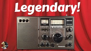 Classic Panasonic RF2200 AM FM Shortwave Portable Radio Review [upl. by Ydissahc919]