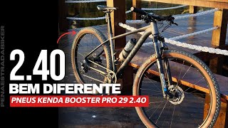 PRIMEIRO PEDAL COM OS KENDA BOOSTER PRO MARROM SCT 29 240 120TPI MTB [upl. by Alma]