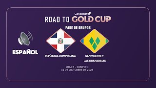 República Dominicana vs San Vicente y las Granadinas  Clasificatoria Copa Oro Concacaf W 2024 [upl. by Garlan]