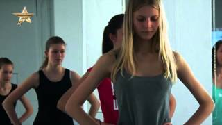 AVANT MODEL Model School Poland part 1 150813  Agencies [upl. by Esinal]