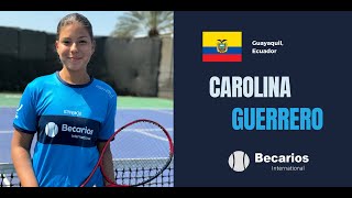 Carolina Guerrero  Tennis College  UTR 81 going up to 825  Fall 25  National Team Experience [upl. by Lowe]