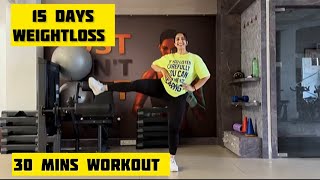 SHAPE YOUR BODY IN JUST 30 MINUTES BY NISHA ARORA EASY HOME WORKOUT  NO JUMPING [upl. by Childers]