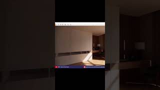 Interior Rendering in Revit  Enscape Shorts [upl. by Anitsyrhc]