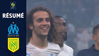 OLYMPIQUE DE MARSEILLE  FC NANTES 3  2  Résumé  OM  FCN  20212022 [upl. by Annel]