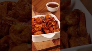 Crispy Prawn Pakora Quick amp easy recipe prawns prawnrecipe prawnpakora pakoda shorts viral [upl. by Amsirahc]