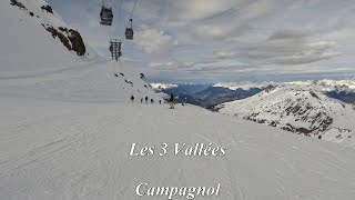 Les 3 Vallées Campagnol February 2024 [upl. by Ylluz]