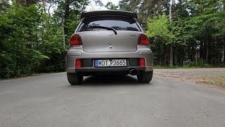 Toyota Yaris Ts 15 Turbo 150hp 198nm Acceleration and Exhaust Sound [upl. by Veradis]