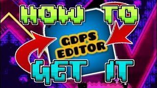 This is HOW to GET Geometry Dash 22  GDPS Editor 22 [upl. by Petromilli]