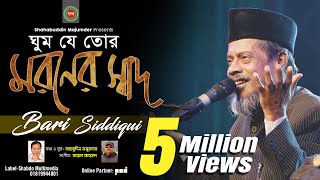 Bari Siddiqui  Ghum Je Re Tor  ঘুম যে রে তোর  বারী সিদ্দিকী  Tribute To Legend  Shabdo [upl. by Julina]