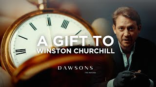 Winston Churchill Pocket Watch Sells for Exceptional Amount  Dawsons Fine Watches [upl. by Acirt]