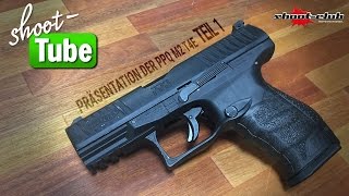 Präsentation der Walther PPQ M2 T4E CO2Pistole Kal 43  TEIL 1  die Vorstellung [upl. by Alvina]