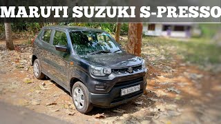 MARUTI SUZUKI SPRESSO VXI PLUS DETAILED MALAYALAM REVIEW [upl. by Ulric]