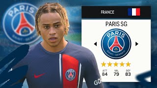 3 SAISONS avec le PSG sans Kylian MBAPPÉ  FC24 [upl. by Yerffej]