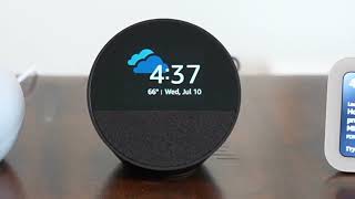 Quick Comparison of new Echo Spot to the Pop Dot and Show 5 [upl. by Grose887]