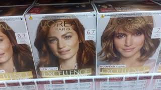 loreal excellence hair color shade card [upl. by Keri]