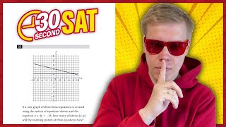 SAT  Test 4 Digital  Module 2  Problem 22  IN 30 SECONDS OR LESS [upl. by Nuawd]