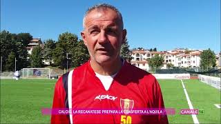 Calcio La Recanatese prepara la trasferta a LAquila [upl. by Meadows]