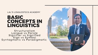 Basic Concepts in Linguistics Structulism Langue vs Parole Signifier vs Signified [upl. by Voorhis]