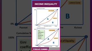 Income Inequality  60 Second Economics  A Level amp IB [upl. by Aitnahc696]