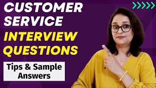 Customer Service Interview Questions and Answers  For Freshers and Experienced Candidates [upl. by Ocnarfnaig]