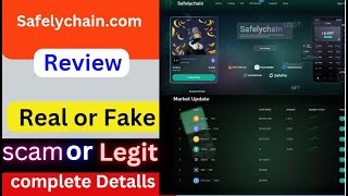 Safelychaincom Review THIS IS A SCAM Scammed By Safelychaincom  Scam or Legit Report Them Now [upl. by Eniac]