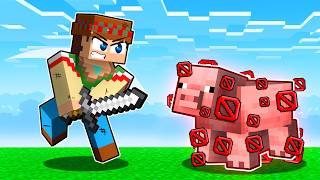 ¡Minecraft PERO NO podemos MATAR 😩🚫💀 SILVIOGAMER MINECRAFT PERO [upl. by Esinyl]