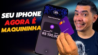 A APPLE LIBEROU A FUNÇÃO MAQUININHA NO IPHONEVEJA COMO TRANSFORMAR O IPHONE EM MAQUININHA DE CARTAO [upl. by Cassilda830]