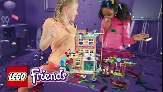 LEGO 41340 Friends Heartlake Friendship House Building Set Smyths Toys [upl. by Biernat550]