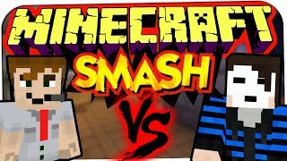 MINECRAFT SMASH  TheKedosZone VS GermanLetsPlay ☆ Lets Play Minecraft Smash [upl. by Gussman]