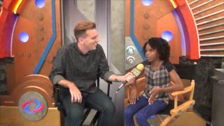 Riele Downs BTS  Nickelodeons Henry Danger  AfterBuzz TV [upl. by Gausman]