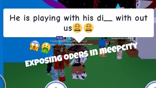 Exposing oders in meepcityroblox [upl. by Ettelloc521]