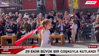 Gülnar Kaymakamlığı 29 Ekim Cumhuriyet Bayramı kutlamaları nilrtvhaber [upl. by Mallina]