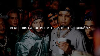 Rochy RD Anuel AA  LOS ILLUMINATY LetraLyrics [upl. by Ellierim]