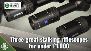 Three quality rifle scopes for under £1000 [upl. by Rossen516]