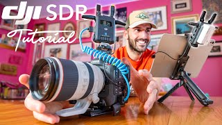 DJI SDR Transmission il sistema da non sottovalutare  TUTORIAL COMPLETO con funzioni nascoste [upl. by Idnil783]