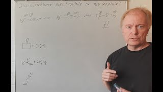 Diazomethane Nucleophilic or electrophilic  Insights in Advanced Organic Chemistry 2 [upl. by Eilesor]