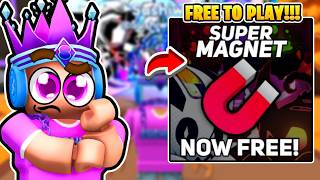 THE OWNER SECRETLY MADE SUPER MAGNET GAMEPASS F2P In Pet World Roblox [upl. by Frederica]