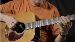 Acoustic Guitar Demo Pre War Guitars Model HD [upl. by Amitaf]