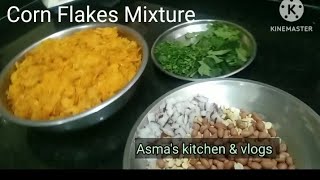 Corn Flakes Mixture Recipe Evening Snacks Easy Snacks  Asmas kitchen amp vlogs [upl. by Arber907]